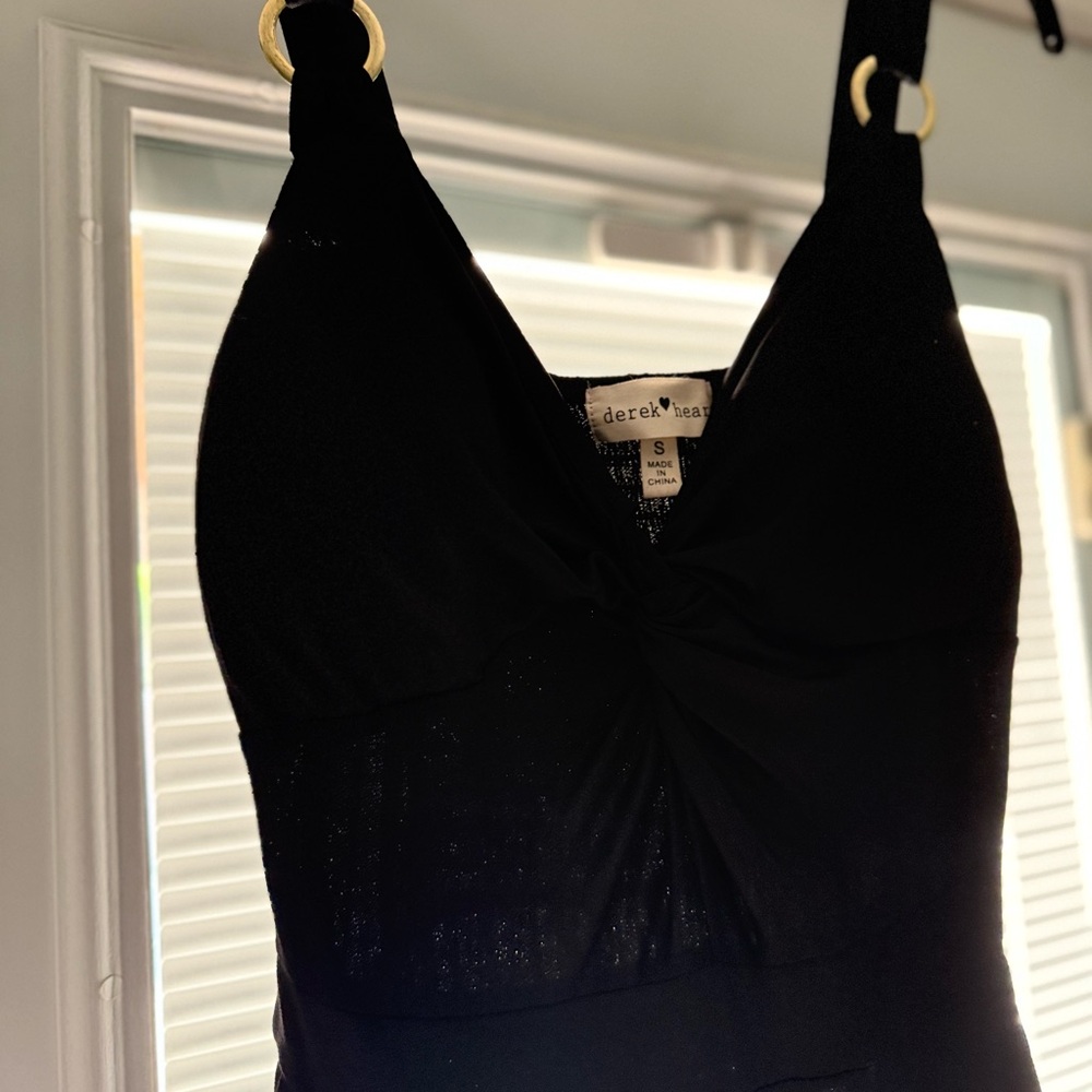Derek Heart Elegant Black Gown